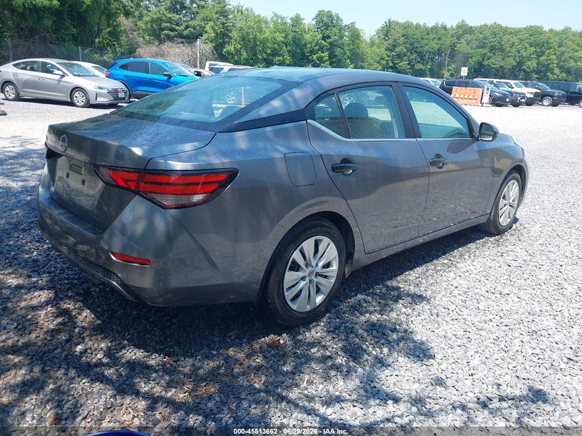 2024 Nissan Sentra VIN 3N1AB8BV0RY221478 IAAI salvage auction — NORMAL WEAR, Sf97 (New York), sold $3,650 on 2026-07-23 (photo 4)