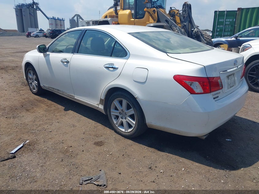 2007 Lexus Es 350 VIN JTHBJ46GX72063606 IAAI salvage auction — NORMAL WEAR, Clear (New Jersey), sold $800 on 2026-07-14 (photo 3)