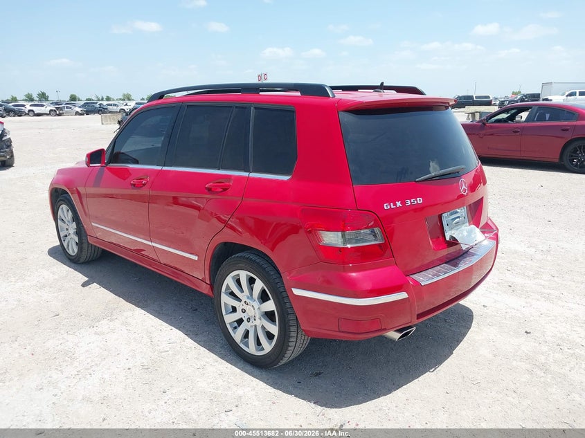 2012 Mercedes-benz Glk-klasse VIN WDCGG5GB6CF896900 IAAI salvage auction — RIGHT FRONT, Salvage Title, sold $2,850 on 2026-07-29 (photo 3)