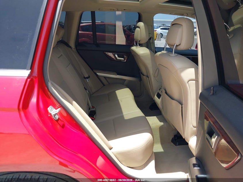 2012 Mercedes-benz Glk-klasse VIN WDCGG5GB6CF896900 IAAI salvage auction — RIGHT FRONT, Salvage Title, sold $2,850 on 2026-07-29 (photo 8)