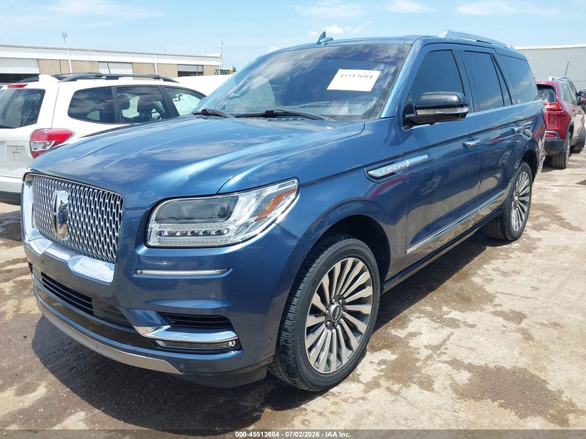 2018 Lincoln Navigator VIN 5LMJJ2LT4JEL12502 IAAI salvage auction — HAIL, Salvage Title, sold $16,600 on 2026-09-30 (photo 2)