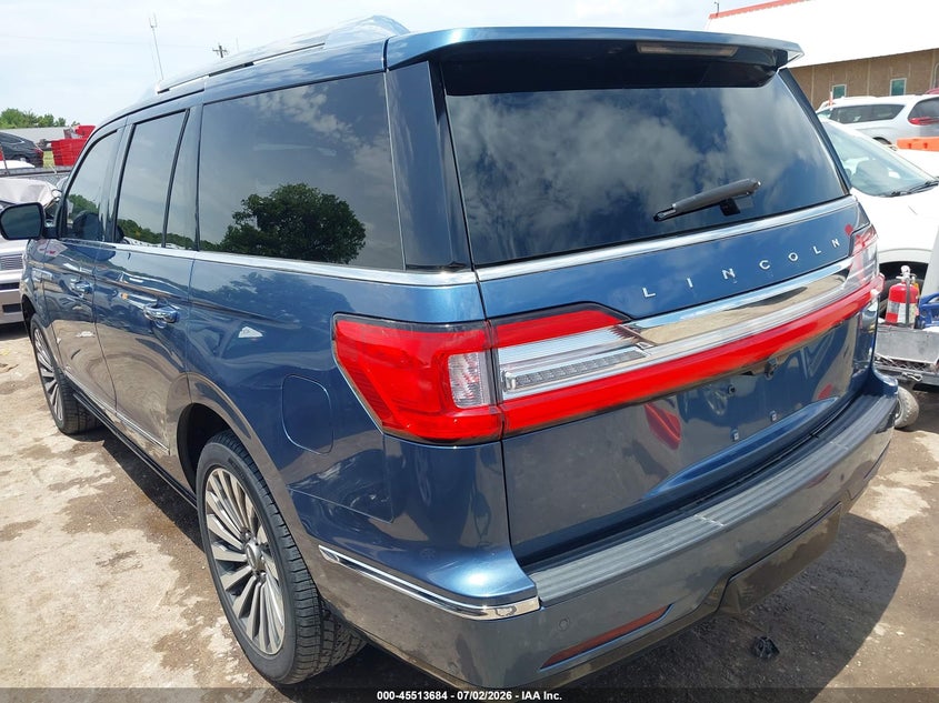 2018 Lincoln Navigator VIN 5LMJJ2LT4JEL12502 IAAI salvage auction — HAIL, Salvage Title, sold $16,600 on 2026-09-30 (photo 3)