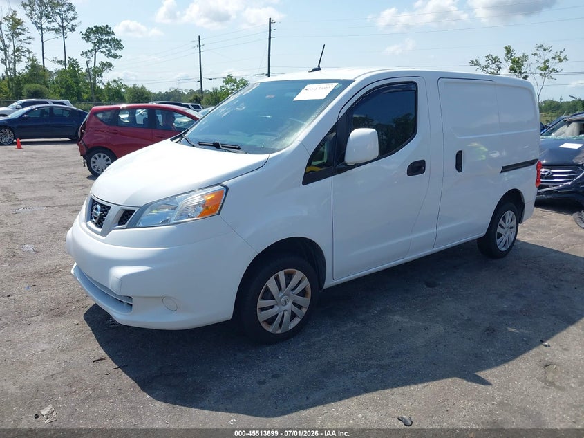 2021 Nissan Nv200 VIN 3N6CM0KN4MK708726 IAAI salvage auction — REAR END, Salvage Title, sold $3,300 on 2026-07-25 (photo 2)