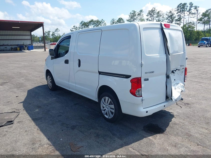 2021 Nissan Nv200 VIN 3N6CM0KN4MK708726 IAAI salvage auction — REAR END, Salvage Title, sold $3,300 on 2026-07-25 (photo 3)