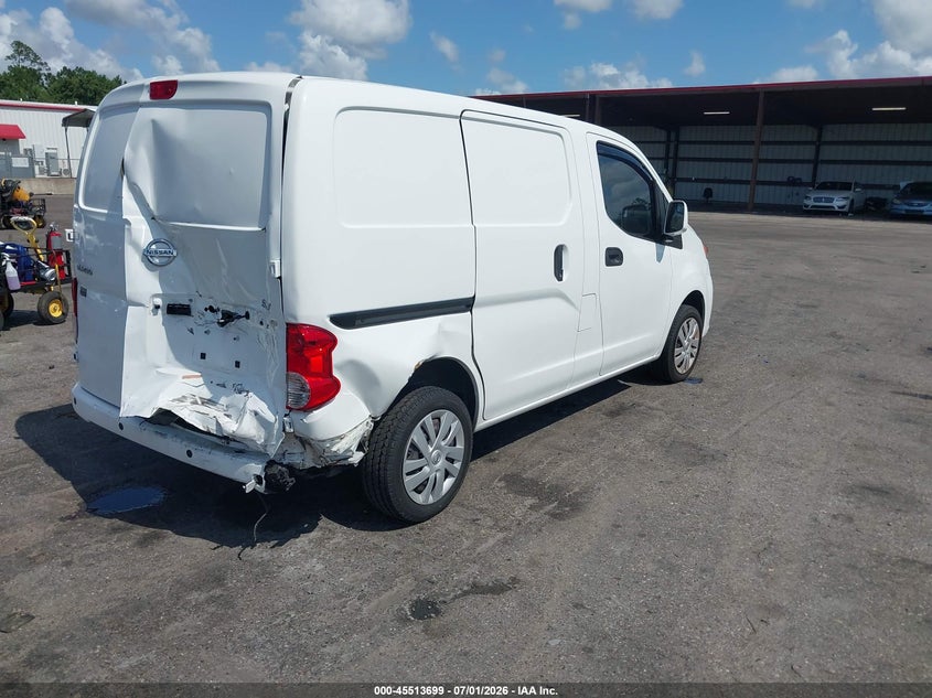 2021 Nissan Nv200 VIN 3N6CM0KN4MK708726 IAAI salvage auction — REAR END, Salvage Title, sold $3,300 on 2026-07-25 (photo 4)