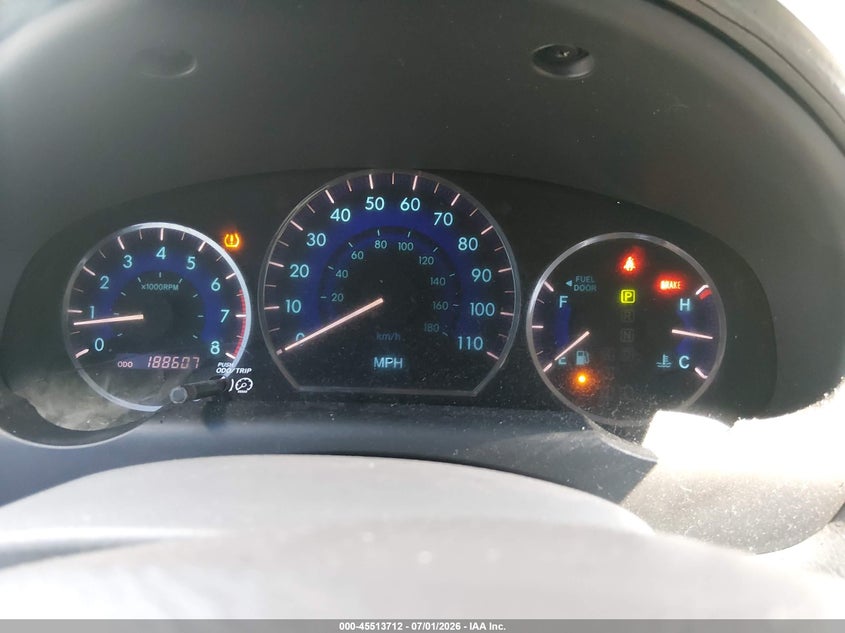 2008 Toyota Sienna VIN 5TDZK23C28S203676 IAAI salvage auction — FRONT END, Salvage (Nevada), sold $550 on 2026-07-10 (photo 7)