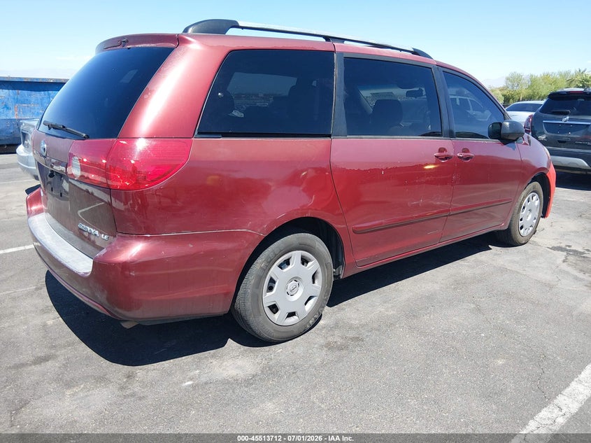 2008 Toyota Sienna VIN 5TDZK23C28S203676 IAAI salvage auction — FRONT END, Salvage (Nevada), sold $550 on 2026-07-10 (photo 4)