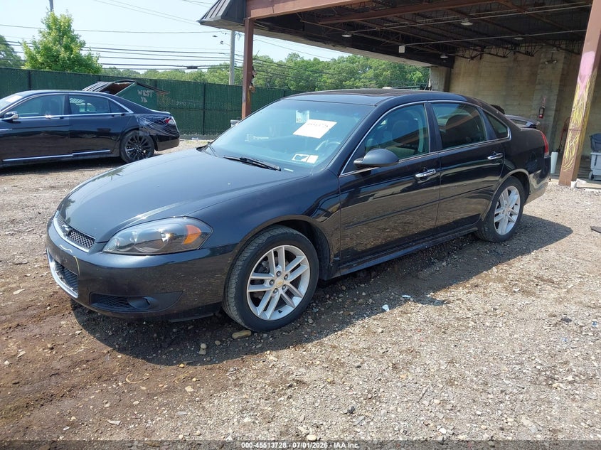 2012 Chevrolet Impala VIN 2G1WC5E37C1166843 IAAI salvage auction — REAR END, Mv-907A (New York), sold $425 on 2026-07-09 (photo 2)