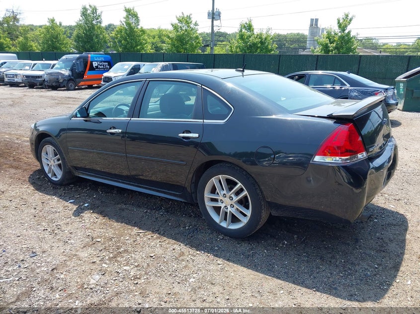 2012 Chevrolet Impala VIN 2G1WC5E37C1166843 IAAI salvage auction — REAR END, Mv-907A (New York), sold $425 on 2026-07-09 (photo 3)