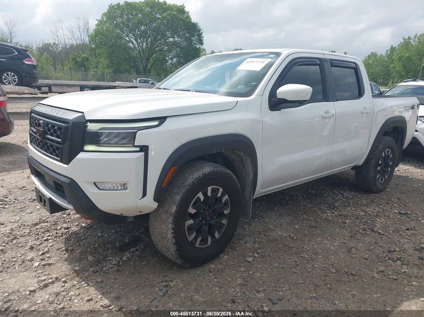 2022 Nissan Navara (frontier) VIN 1N6ED1EK9NN650317 IAAI salvage auction — REAR END, Salvage Title, sold $10,900 on 2026-07-24 (photo 2)