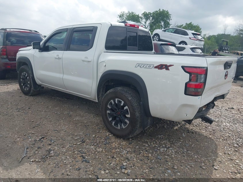 2022 Nissan Navara (frontier) VIN 1N6ED1EK9NN650317 IAAI salvage auction — REAR END, Salvage Title, sold $10,900 on 2026-07-24 (photo 3)