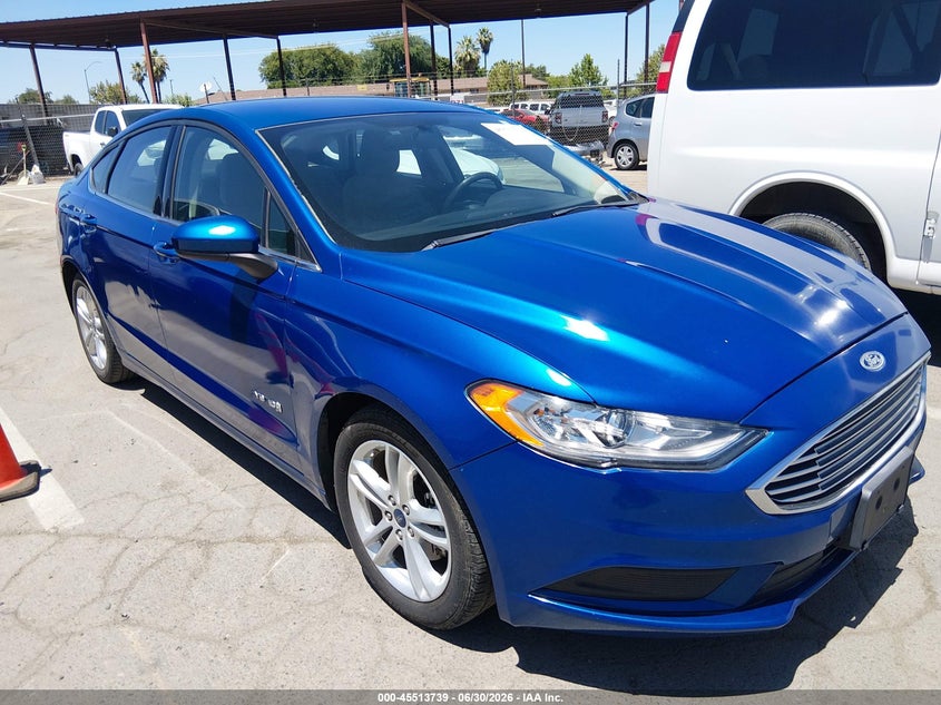 2018 Ford Fusion VIN 3FA6P0UU8JR209447 — IAAI salvage auction photo
