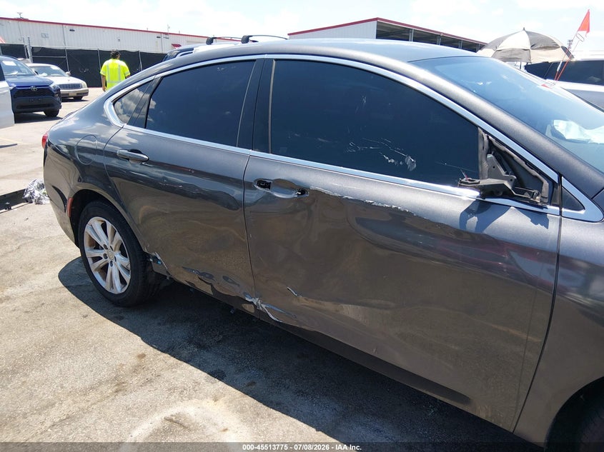 2015 Chrysler 200 VIN 1C3CCCAB7FN705366 IAAI salvage auction — SIDE, Salvage (South Carolina), sold $1,000 on 2026-09-02 (photo 6)