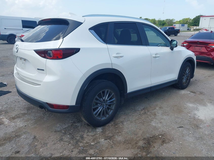 2021 Mazda Cx-5 VIN JM3KFBCM0M1430197 IAAI salvage auction — LEFT FRONT, Rebuildable (Florida), sold $3,550 on 2026-07-30 (photo 4)