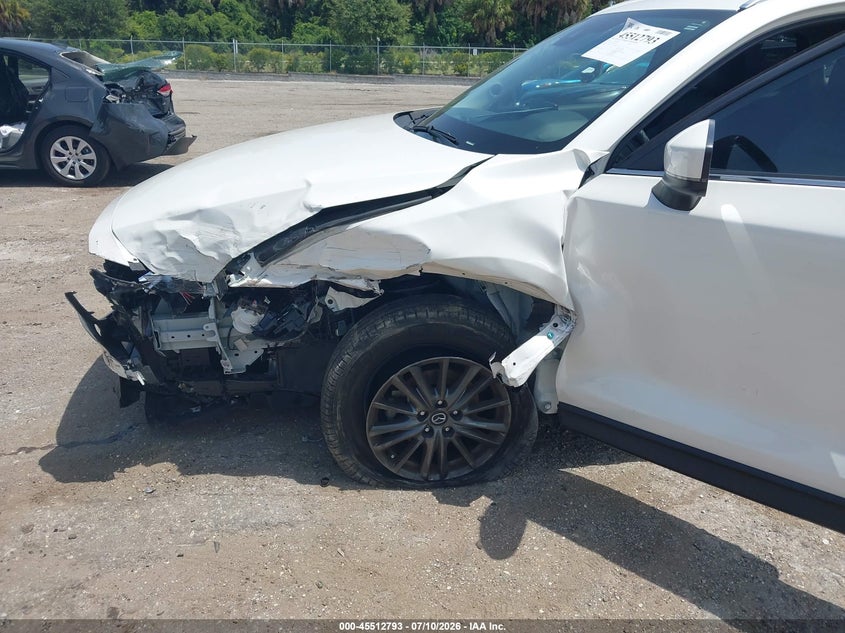 2021 Mazda Cx-5 VIN JM3KFBCM0M1430197 IAAI salvage auction — LEFT FRONT, Rebuildable (Florida), sold $3,550 on 2026-07-30 (photo 6)