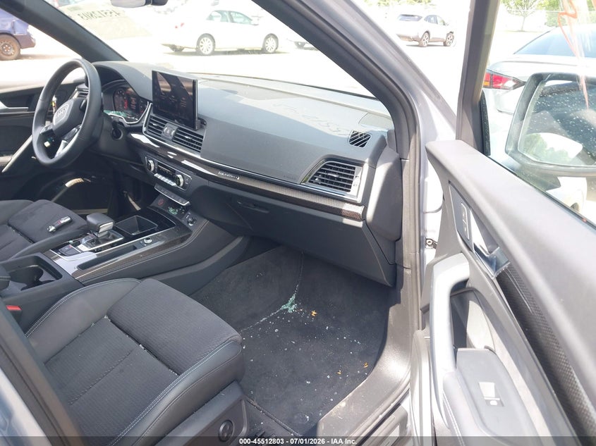 2024 Audi Sq5 sportback VIN WA124AFY5R2114250 IAAI salvage auction — LEFT SIDE, Mv-907A (New York), sold $17,500 on 2026-08-17 (photo 5)