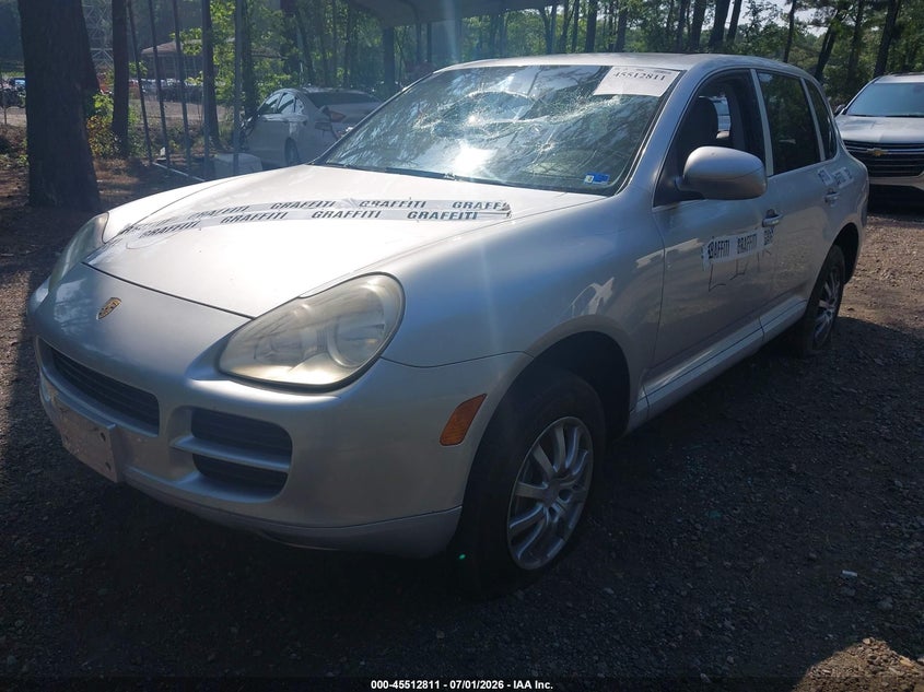 2006 Porsche Cayenne VIN WP1AA29P96LA27104 IAAI salvage auction — VANDALISM, Clear (Virginia), sold $25 on 2026-07-21 (photo 2)