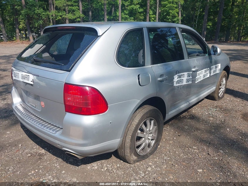 2006 Porsche Cayenne VIN WP1AA29P96LA27104 IAAI salvage auction — VANDALISM, Clear (Virginia), sold $25 on 2026-07-21 (photo 4)