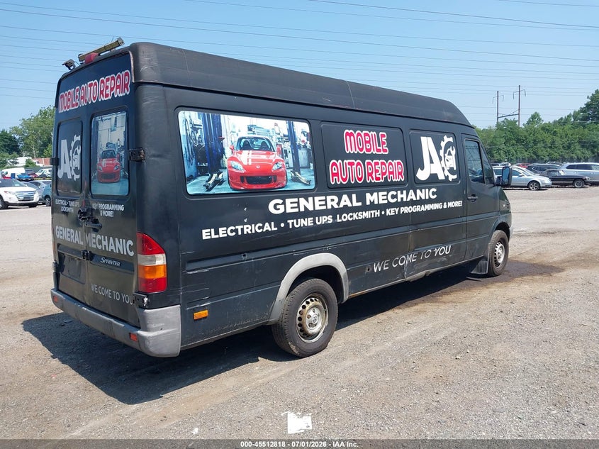 2006 Dodge Sprinter VIN WD0PD744765888175 IAAI salvage auction — MECHANICAL, Salvage (Pennsylvania), sold $375 on 2026-07-24 (photo 4)