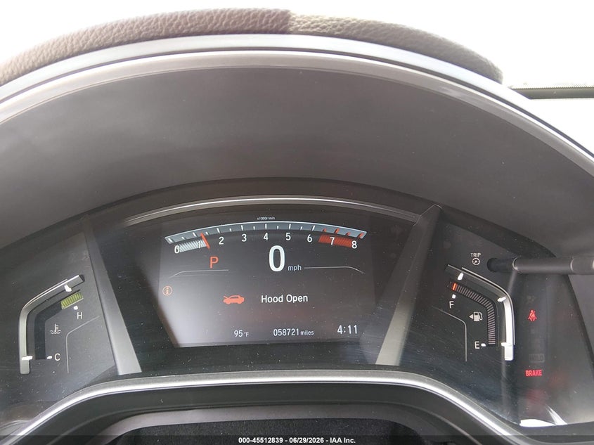 2022 Honda Cr-v VIN 7FARW2H95NE045906 IAAI salvage auction — FRONT END, Salvage Title, sold $10,100 on 2026-07-28 (photo 7)