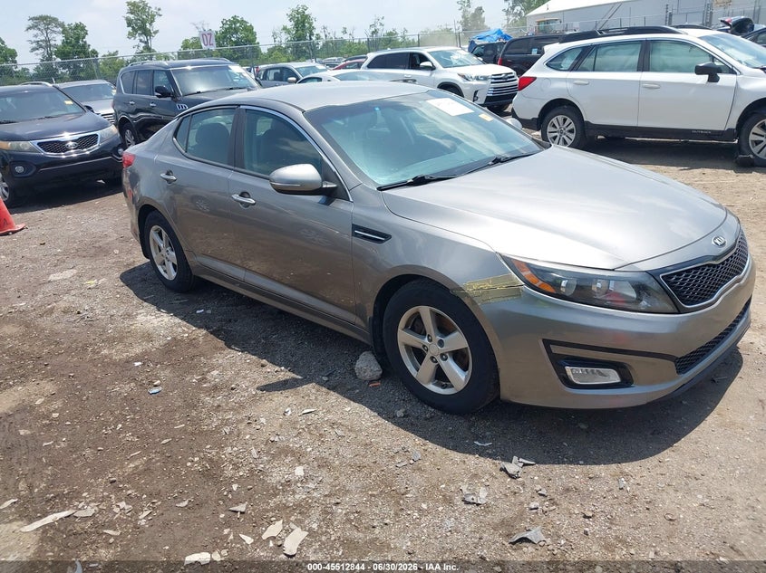 2015 Kia Optima VIN 5XXGM4A74FG518867 IAAI salvage auction — NORMAL WEAR, Original (Ohio), sold $425 on 2026-07-30 (photo 1)