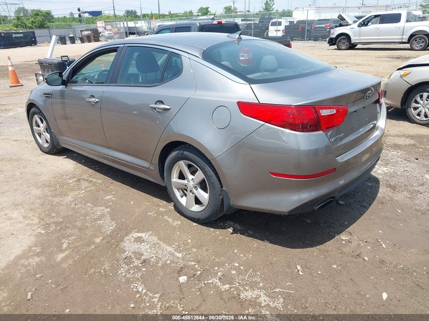 2015 Kia Optima VIN 5XXGM4A74FG518867 IAAI salvage auction — NORMAL WEAR, Original (Ohio), sold $425 on 2026-07-30 (photo 3)
