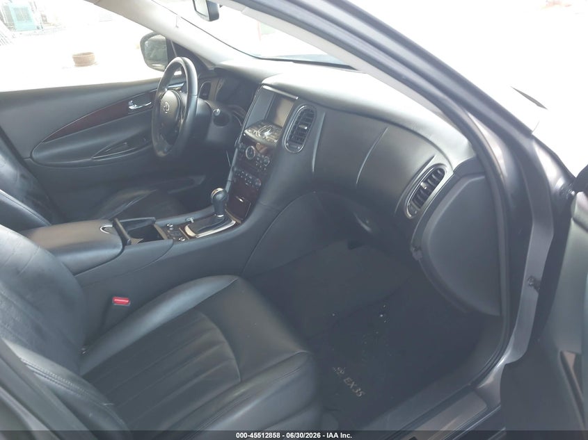 2012 Infiniti Ex VIN JN1AJ0HP6CM400874 IAAI salvage auction — FRONT END, Rebuildable (Florida), sold $25 on 2026-07-29 (photo 5)
