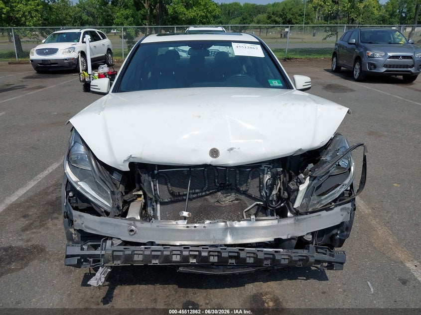2012 Mercedes-benz C-klasse VIN WDDGF8BB6CR205189 IAAI salvage auction — FRONT END, Salvage (New Jersey), sold $550 on 2026-08-17 (photo 6)