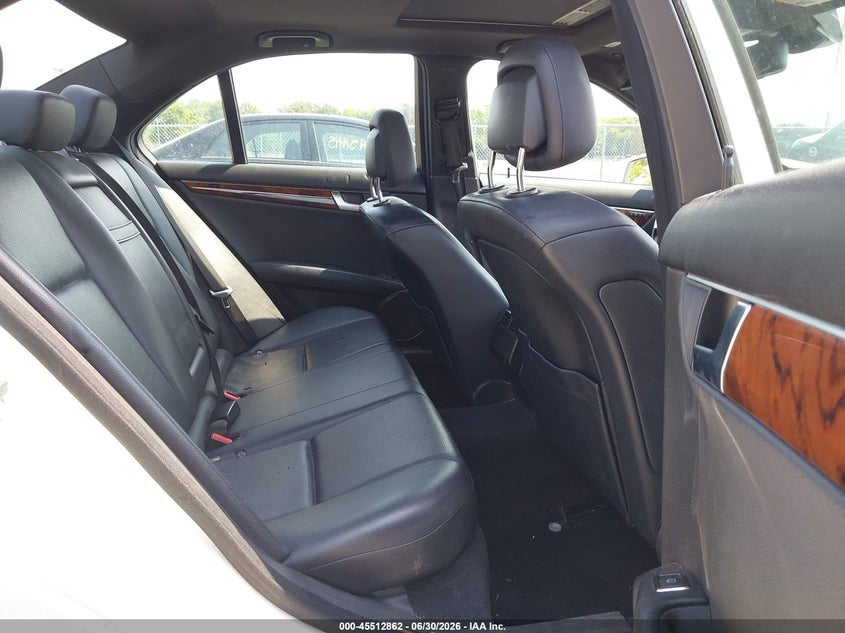 2012 Mercedes-benz C-klasse VIN WDDGF8BB6CR205189 IAAI salvage auction — FRONT END, Salvage (New Jersey), sold $550 on 2026-08-17 (photo 8)
