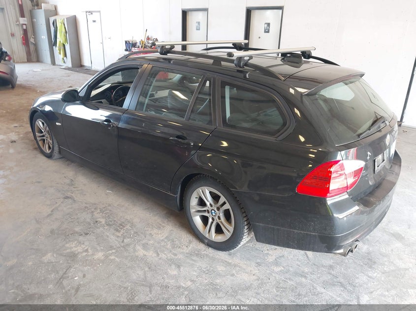 2008 BMW 3 series VIN WBAVT73578FZ37480 IAAI salvage auction — NORMAL WEAR, Clear (Michigan), sold $425 on 2026-07-21 (photo 3)