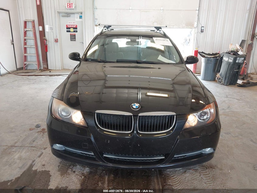 2008 BMW 3 series VIN WBAVT73578FZ37480 IAAI salvage auction — NORMAL WEAR, Clear (Michigan), sold $425 on 2026-07-21 (photo 6)