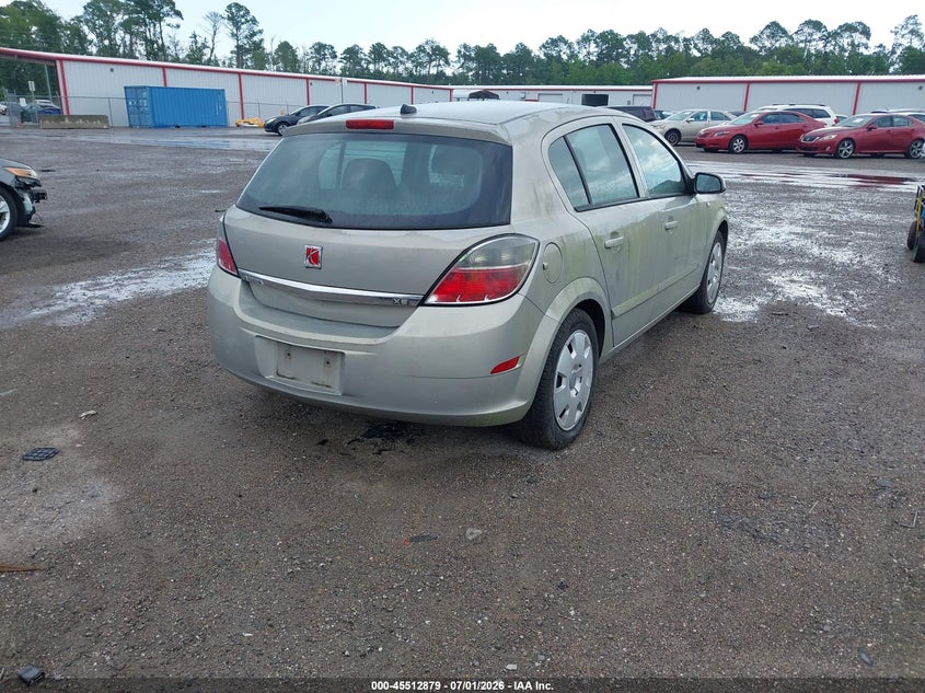 2008 Saturn Astra VIN W08AR671185076393 IAAI salvage auction — NORMAL WEAR, Clear (Tennessee), sold $175 on 2026-07-07 (photo 4)