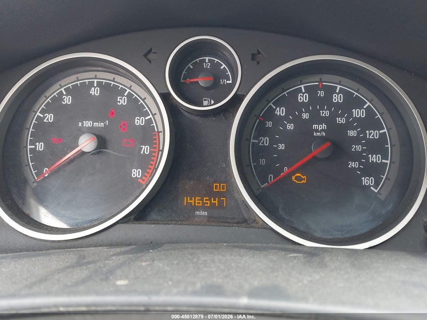 2008 Saturn Astra VIN W08AR671185076393 IAAI salvage auction — NORMAL WEAR, Clear (Tennessee), sold $175 on 2026-07-07 (photo 7)