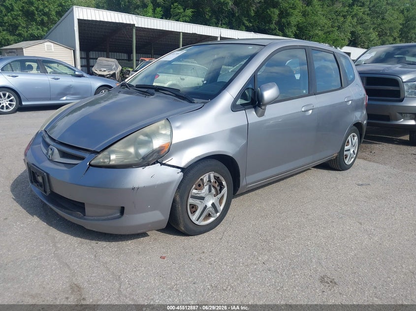 2007 Honda Fit VIN JHMGD38417S014482 IAAI salvage auction — NORMAL WEAR, Clear (Kansas), sold $550 on 2026-07-29 (photo 2)