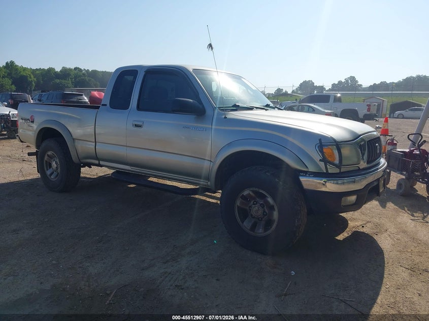 2004 Toyota Tacoma VIN 5TEWM72N34Z436606 IAAI salvage auction — REAR END, Salvage (Tennessee), sold $3,050 on 2026-07-22 (photo 1)