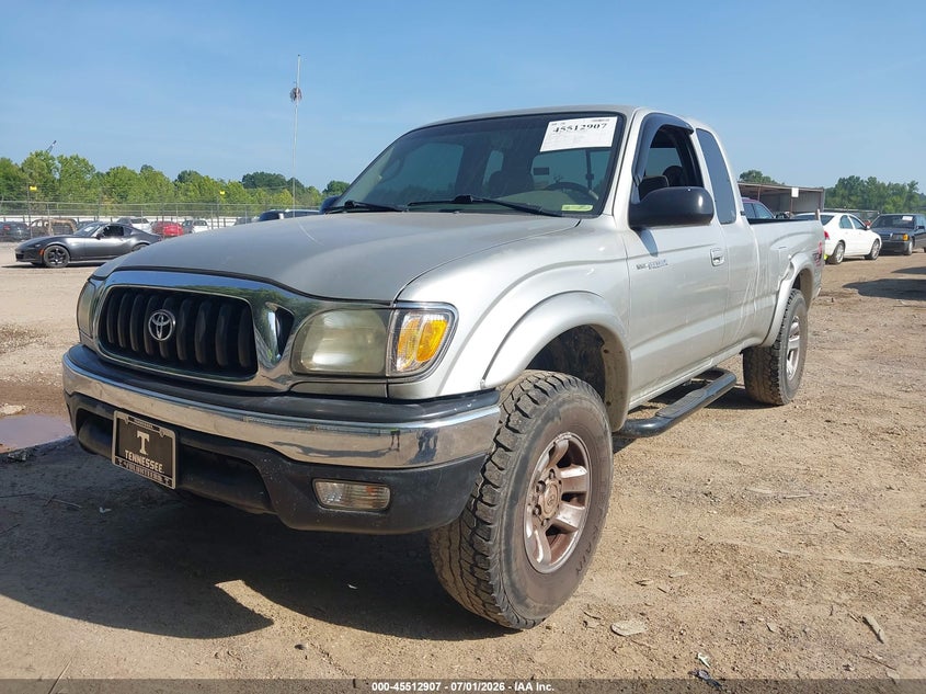 2004 Toyota Tacoma VIN 5TEWM72N34Z436606 IAAI salvage auction — REAR END, Salvage (Tennessee), sold $3,050 on 2026-07-22 (photo 2)