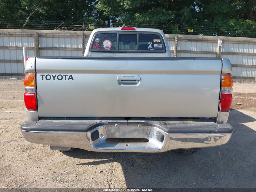 2004 Toyota Tacoma VIN 5TEWM72N34Z436606 IAAI salvage auction — REAR END, Salvage (Tennessee), sold $3,050 on 2026-07-22 (photo 6)