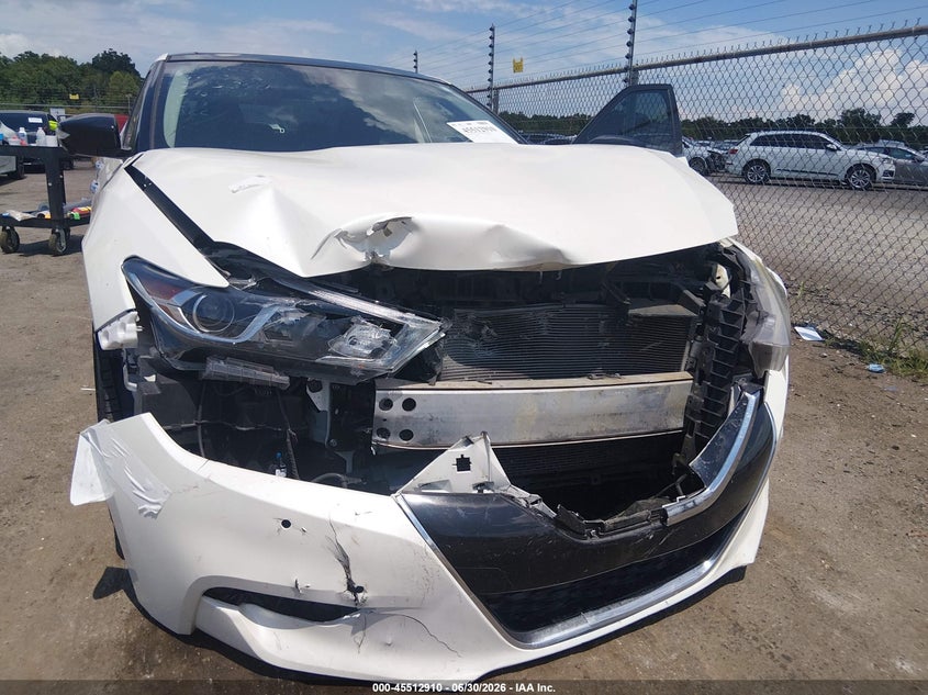 2018 Nissan Maxima VIN 1N4AA6AP3JC396608 IAAI salvage auction — FRONT END, Salvage (Louisiana), sold $2,600 on 2026-08-01 (photo 6)