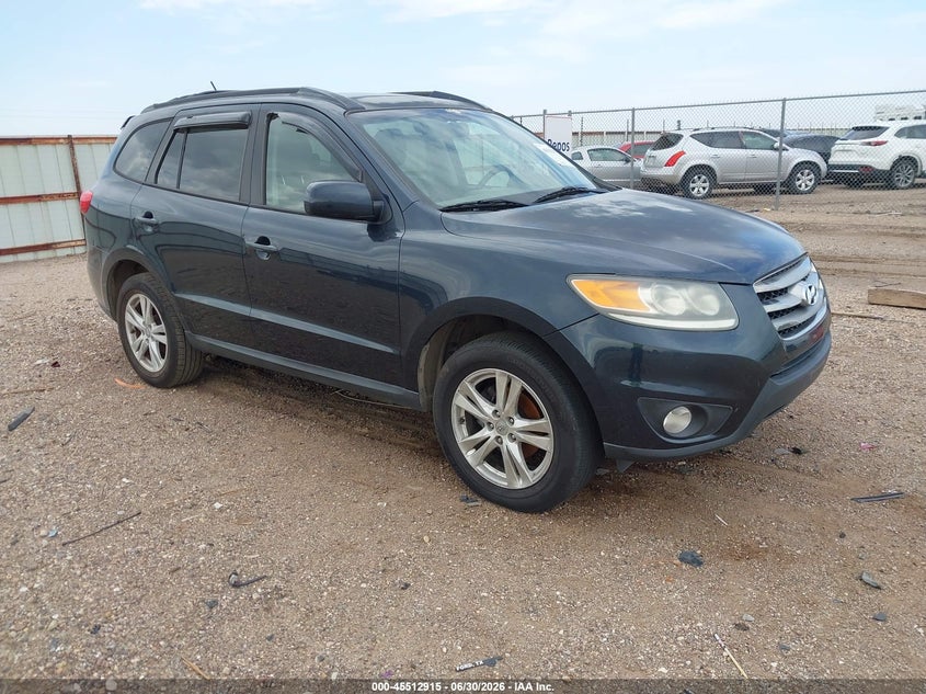 2012 Hyundai Santa fe VIN 5XYZH4AG8CG166722 IAAI salvage auction — NORMAL WEAR, Original (Texas), sold $475 on 2026-07-29 (photo 1)