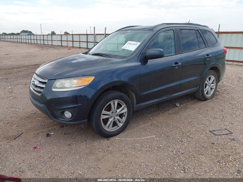 2012 Hyundai Santa fe VIN 5XYZH4AG8CG166722 IAAI salvage auction — NORMAL WEAR, Original (Texas), sold $475 on 2026-07-29 (photo 2)