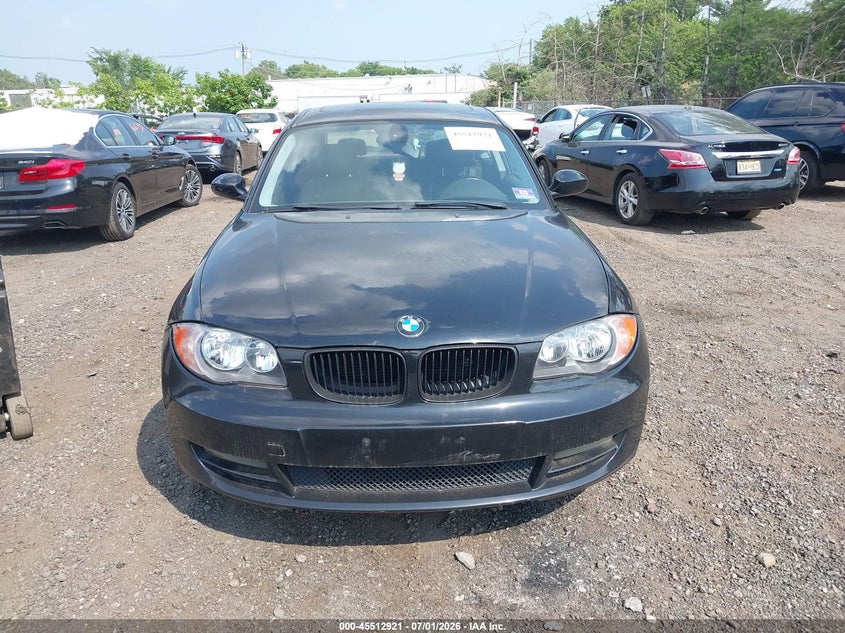 2009 BMW 1 series VIN WBAUP93549VF48821 IAAI salvage auction — NORMAL WEAR, Clear (New Jersey), sold $575 on 2026-07-13 (photo 6)