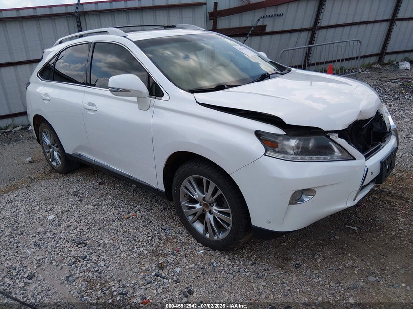 2014 Lexus Rx VIN 2T2ZK1BA8EC141047 IAAI salvage auction — FRONT END, Clear (Arkansas), sold $5,300 on 2026-07-29 (photo 1)