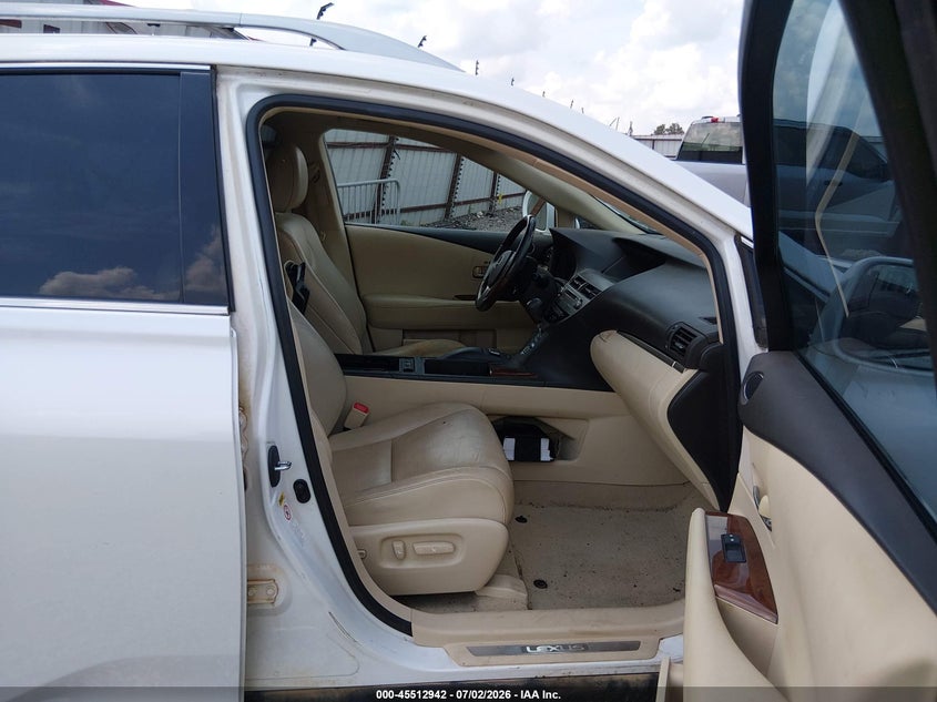 2014 Lexus Rx VIN 2T2ZK1BA8EC141047 IAAI salvage auction — FRONT END, Clear (Arkansas), sold $4,100 on 2026-07-29 (photo 5)