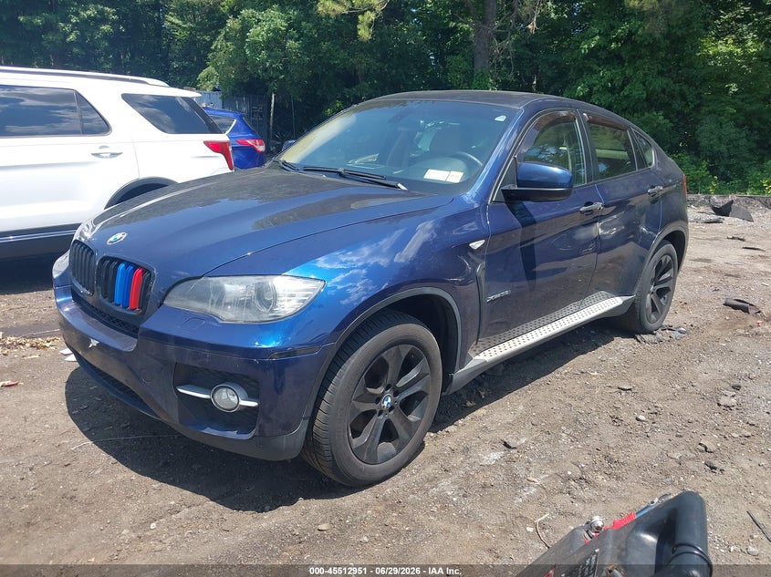 2011 BMW X6 VIN 5UXFG2C54BLX06414 IAAI salvage auction — NORMAL WEAR, Clear (New York), sold $200 on 2026-07-12 (photo 2)