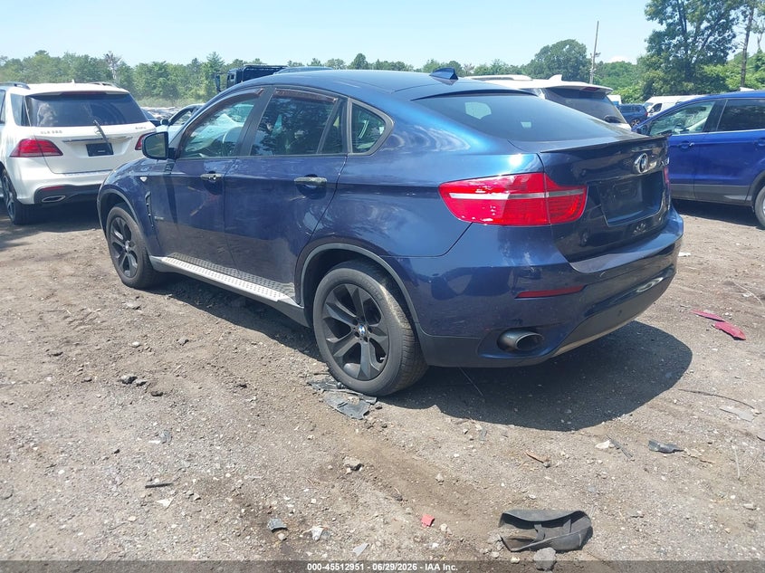 2011 BMW X6 VIN 5UXFG2C54BLX06414 IAAI salvage auction — NORMAL WEAR, Clear (New York), sold $200 on 2026-07-12 (photo 3)