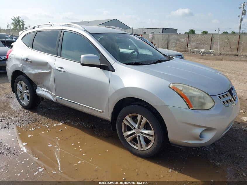 2013 Nissan Rogue VIN JN8AS5MTXDW502666 IAAI salvage auction — RIGHT SIDE, Salvage (Ohio), sold $200 on 2026-07-23 (photo 1)