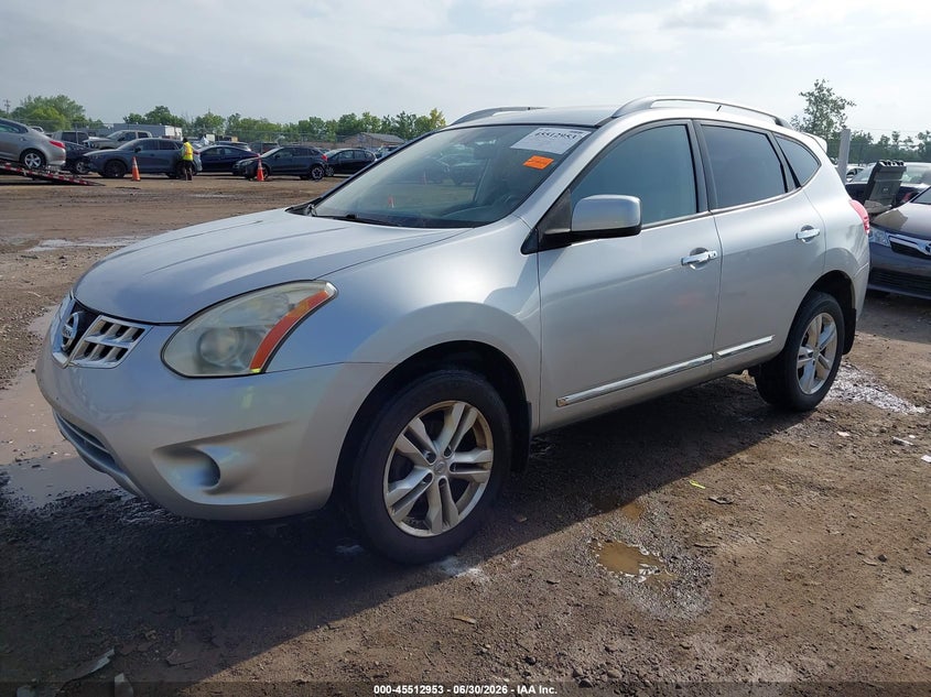 2013 Nissan Rogue VIN JN8AS5MTXDW502666 IAAI salvage auction — RIGHT SIDE, Salvage (Ohio), sold $200 on 2026-07-23 (photo 2)