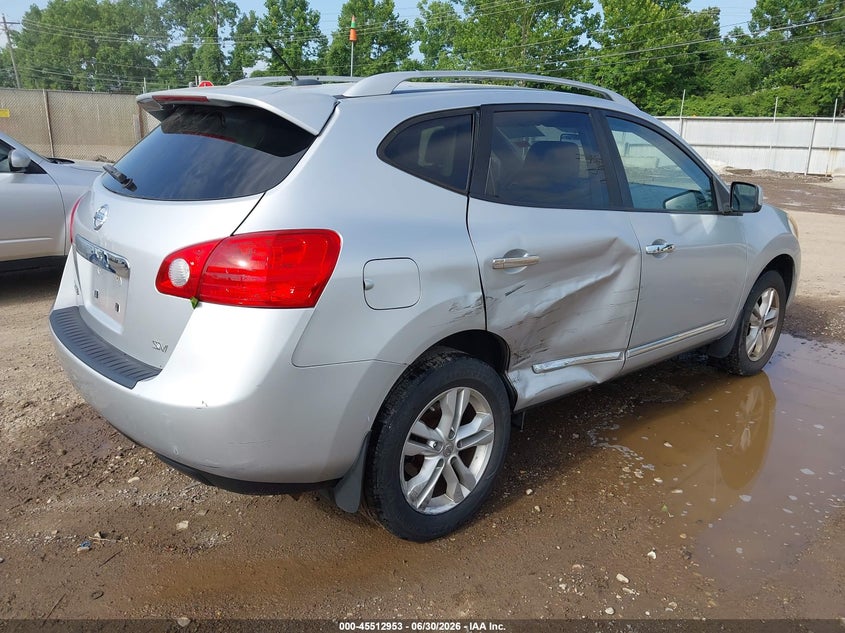 2013 Nissan Rogue VIN JN8AS5MTXDW502666 IAAI salvage auction — RIGHT SIDE, Salvage (Ohio), sold $200 on 2026-07-23 (photo 4)