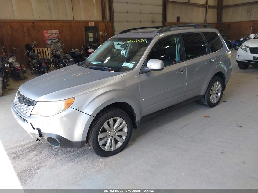 2012 Subaru Forester VIN JF2SHADC9CH442973 IAAI salvage auction — SIDE, Mv-907A (New York), sold $400 on 2026-07-15 (photo 2)