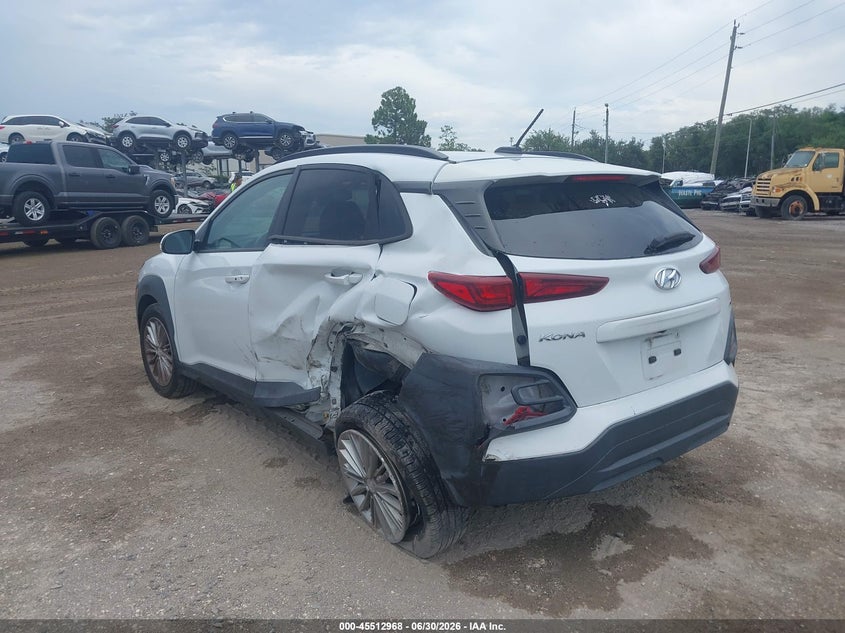 2020 Hyundai Kona VIN KM8K2CAA2LU396520 IAAI salvage auction — SIDE, Rebuildable (Florida), sold $2,750 on 2026-08-01 (photo 3)